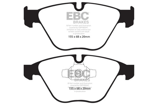 EBC 13+ BMW X1 2.0 Turbo (28i) Yellowstuff Front Brake Pads DP41512R