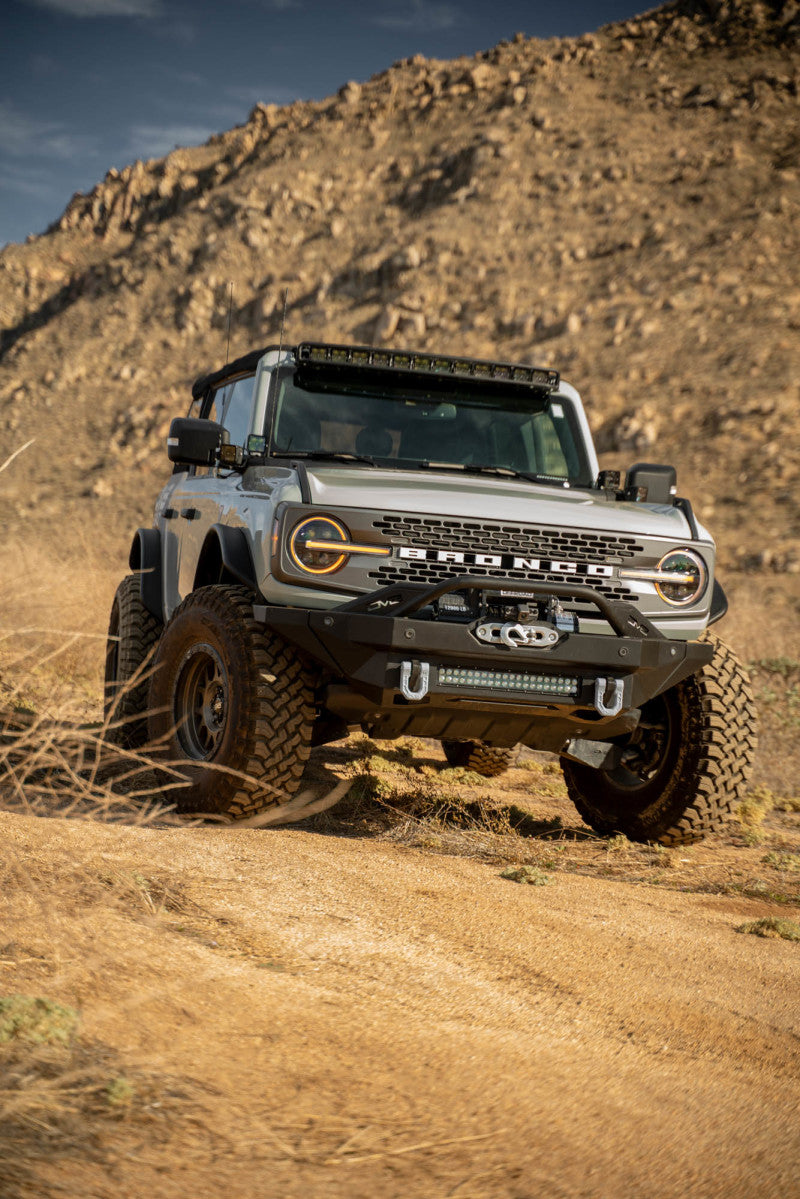 DV8 Offroad 2021 Ford Bronco A Pillar Dual Light Pod Drop Mounts - #LBBR-08