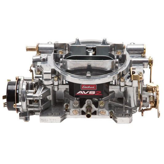 Edelbrock 1906 AVS2 650 CFM Annular Booster Carburetor Electric Choke Satin
