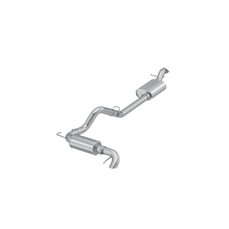 MBRP S5245AL 2021-2023 Ford Bronco 2.3L/2.7L Aluminized Steel 3in Cat-Back, Single High Clearance Rear Exit - #S5245AL