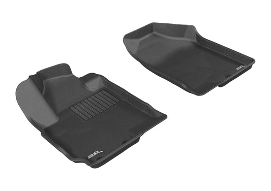 3D MAXpider Kagu Front Floor Mats for 2010-2013 Kia Soul
