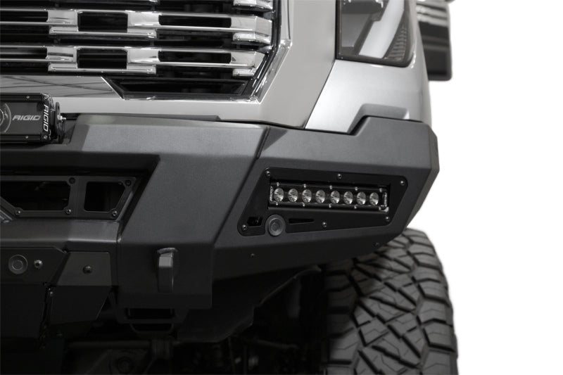 Addictive Desert Designs for 24+ GMC 2500/3500 Phantom Front Bumper w/Winch- Hammer Black