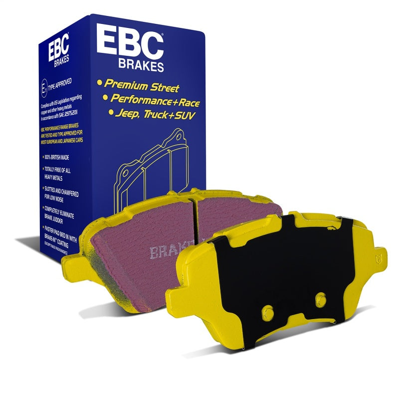 EBC 13-17 Ford Fiesta ST 1.6 Turbo Yellowstuff Front Brake Pads DP42149R