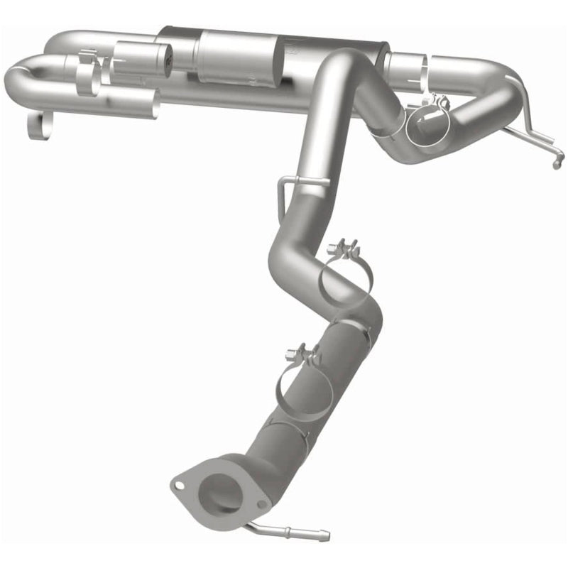 MagnaFlow 19559 2021 Ford Bronco Overland Series Cat-Back Exhaust w/ Single Straight Driver Exit- No Tip - #19559