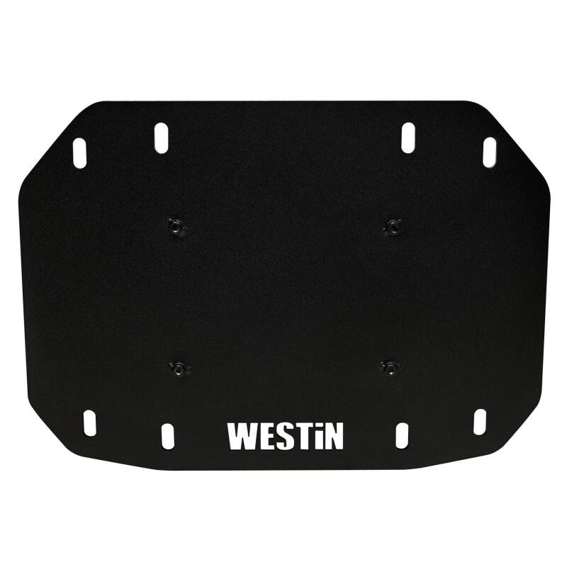 Westin 59-761205 Spare Tire Carrier Cover Plate for 2018-2026 Wrangler JL Textured Black