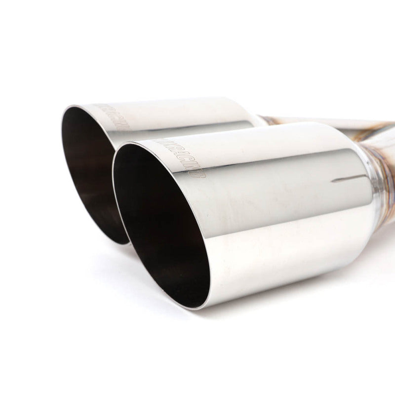 BLOX Racing 2022-2027 WRX Muffler Delete / Axle Back Single Wall 4in - Polished Tips BXEX-51106
