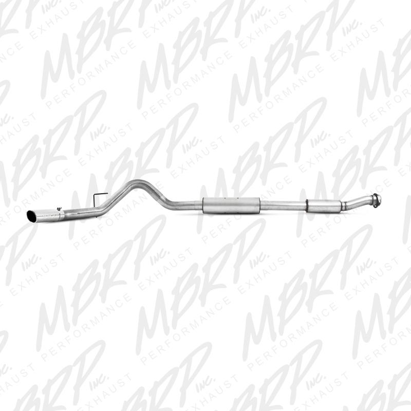 MBRP F150 SVT Raptor EC-SB/CC-SB 3.5in Cat Back Single Exit Alum Exhaust