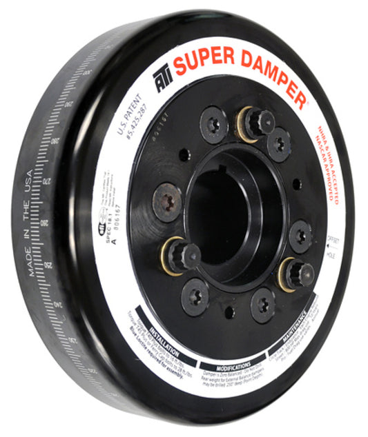ATI Performance Products 917060 Super Damper Harmonic Balancer 7.074 in Steel 3 Ring for Chevrolet Big Block V8 Engines