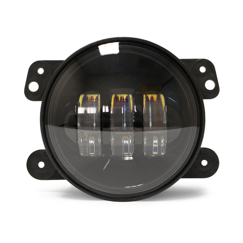 DV8 Offroad 07-18 Jeep Wrangler JK 4in 30W LED Replacement Fog Lights - #R4FL16W3W