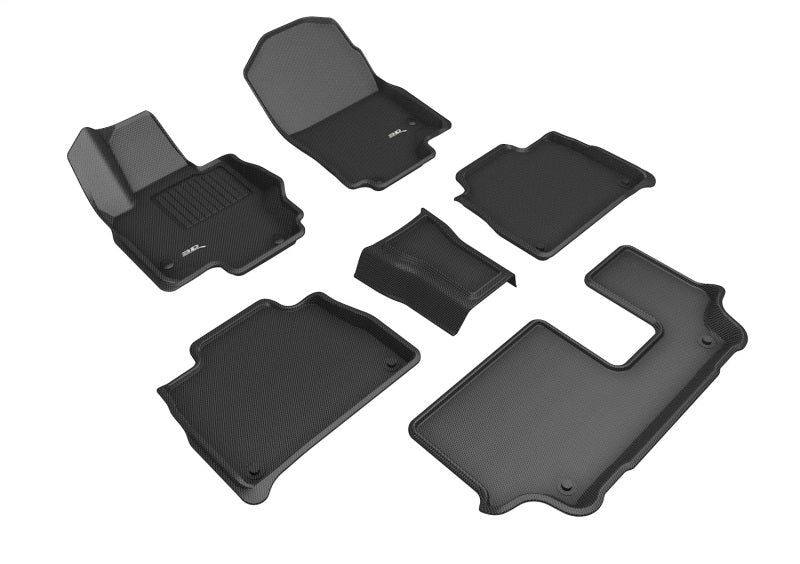 3D MAXpider Kagu Front, Rear & 3rd Row Floor Mats for 2020-2024 Mercedes-Benz GLE350 +4 more