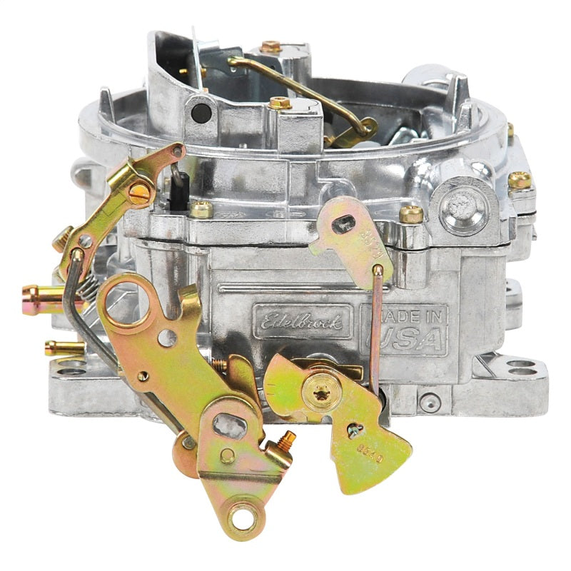 Edelbrock 1405 Performer Series 600 CFM 4-Barrel Carburetor Manual Choke Satin
