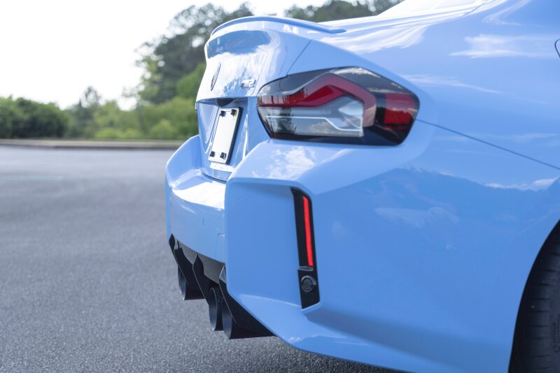 Dinan 23-26 BMW M2 (G87) Valved Axleback Exhaust System - Black Tips
