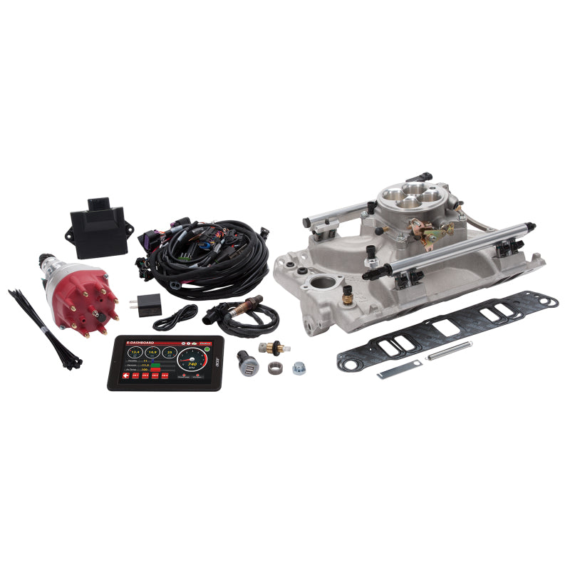 Edelbrock 35970 Pro Flo 4 Fuel Injection Kit Sequential Port Pontiac 326-455 ci 550 Max HP 2 lb/hr