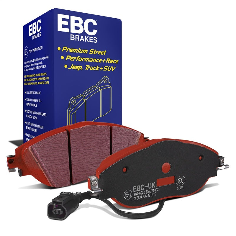 EBC 14-20 Audi S3 2.0 Turbo Redstuff Front Brake Pads DP32127C