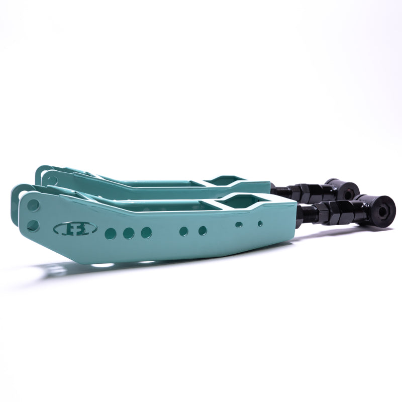 BLOX Racing Rear Lower Control Arms - Teal (2013-2027 Subaru BRZ/Toyota 86 / 2008-2023 Subaru WRX/STI) BXSS-50010-TL