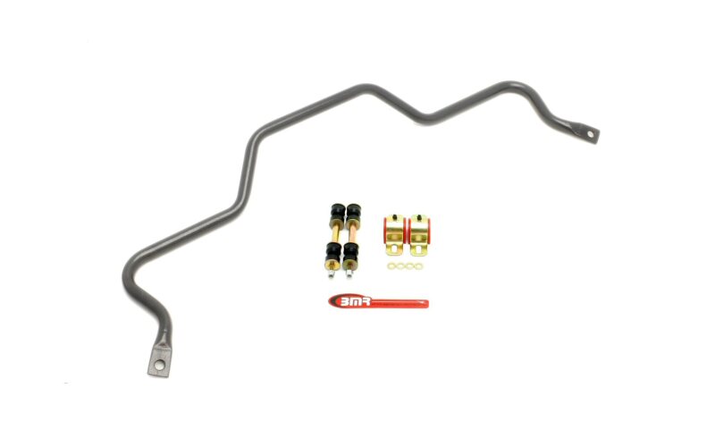 BMR 82-02 3rd Gen F-Body Rear Hollow 25mm Sway Bar Kit with Bushings - Black Hammertone