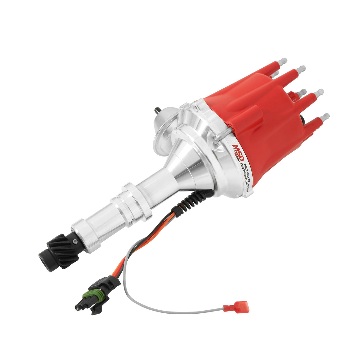 MSD 8552 Ready-To-Run Distributor - for Buick 400-430-455 V8 - Red