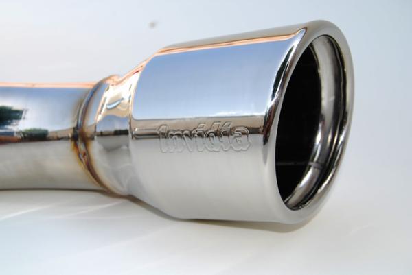 Invidia HS08SW5GT3 08-14 Subaru WRX Hatchback Q300 Rolled S.S.Tip Cat-back Exhaust