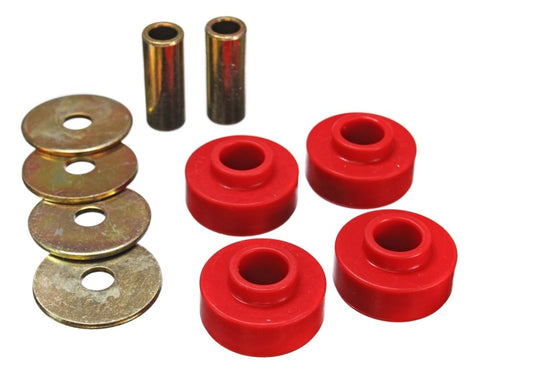 Energy Suspension for 1989-1997 Ford Thunderbird Red Diff Carrier Bushings 4.1126R