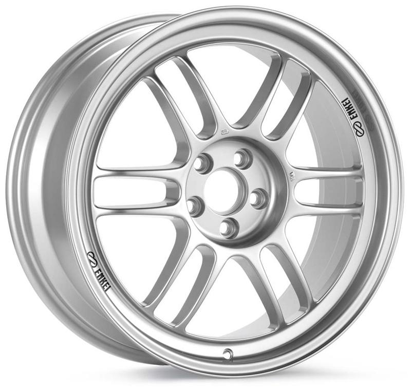 Enkei RPF1 18x8 5x100 35mm Offset 56mm Bore Silver Wheel SRT-4