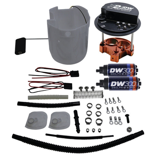 DeatschWerks 12-16 Scion FR-S/12-20 Subaru BRZ/17-20 Toyota 86 X2 Pump Module w/DW300