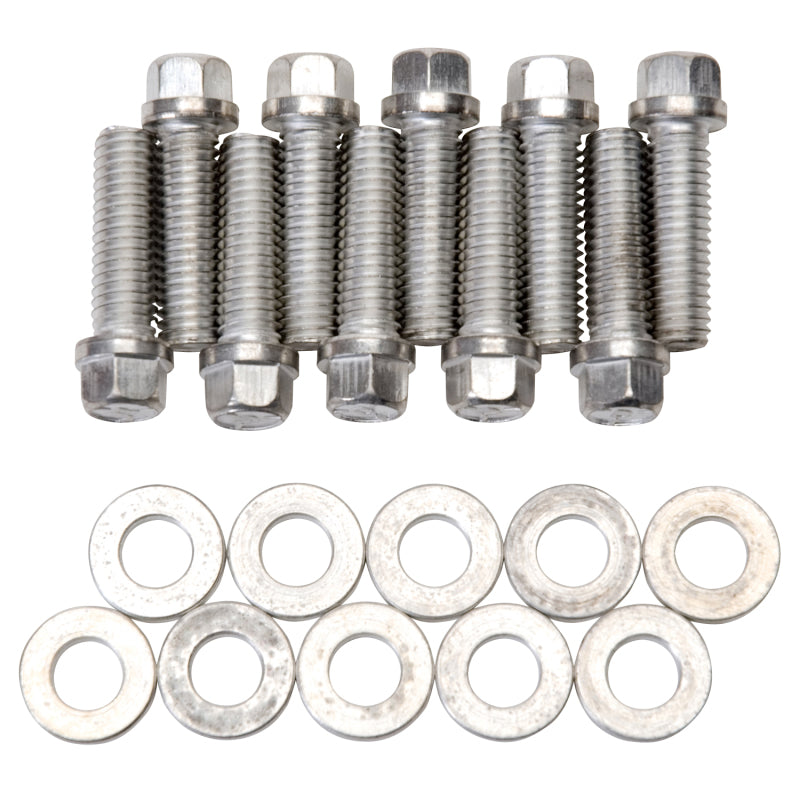 Edelbrock 8559 Plated Intake Bolt Kit for 2156