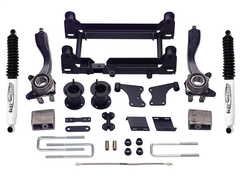 Tuff Country 55907KN 5in Lift Kit with Knuckles SX8000 Shocks for 2005-2006 Toyota Tundra 4WD 2WD