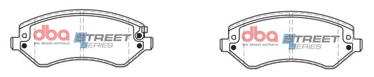 DBA 01-07 Chrysler Town & Country Street Series Front Brake Pads