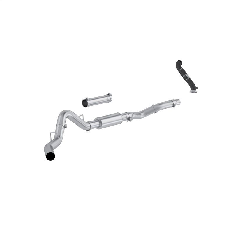 MBRP Silverado / GMC Sierra 2500/3500HD 4in OD CatBack w/ Downpipe - AL
