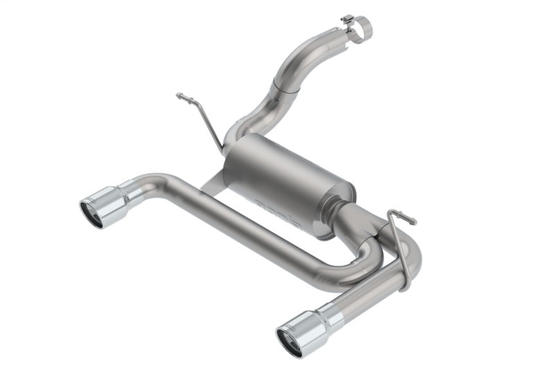 Borla 11957 2018 Jeep Wrangler JL/JLU 3.6L 2DR/4DR ATAK SS Axle Back Exhaust w/3.5in Tips - #11957