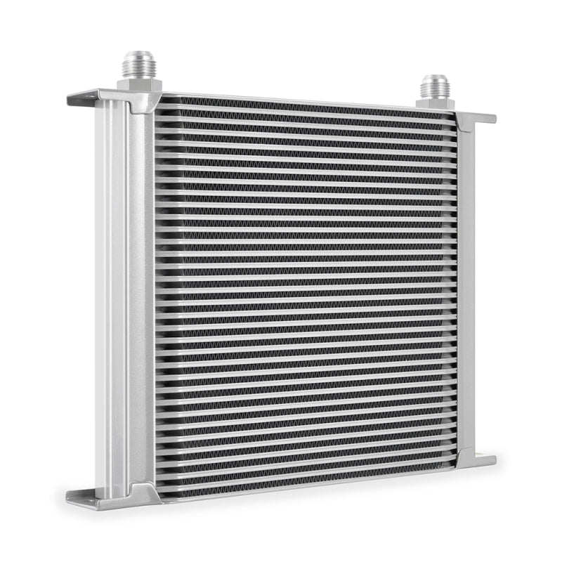 Mishimoto Universal 34 Row Oil Cooler - Silver - #MMOC-34SL