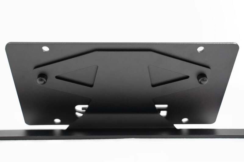 DV8 Offroad 2021 Ford Bronco Capable Bumper Slanted Front License Plate Mount - #LPBR-05