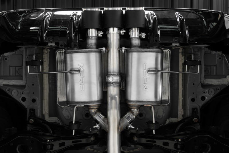 MBRP Civic Type R 3in Cat-Back Exhaust Triple Center Outlet w/ Carbon