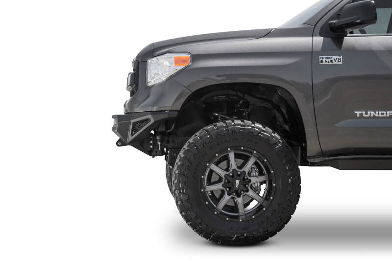 Addictive Desert Designs for 2014+ Toyota Tundra Stealth Fighter Front Bumper w/Winch Mount & Sensors