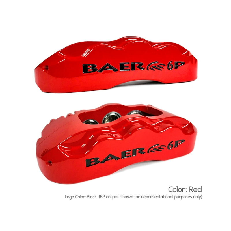 Baer Brakes 64-72 GM Chevelle/Cutlass/Skylark STD Studs 13in SS4 Front SDZ Brake Kit - Red