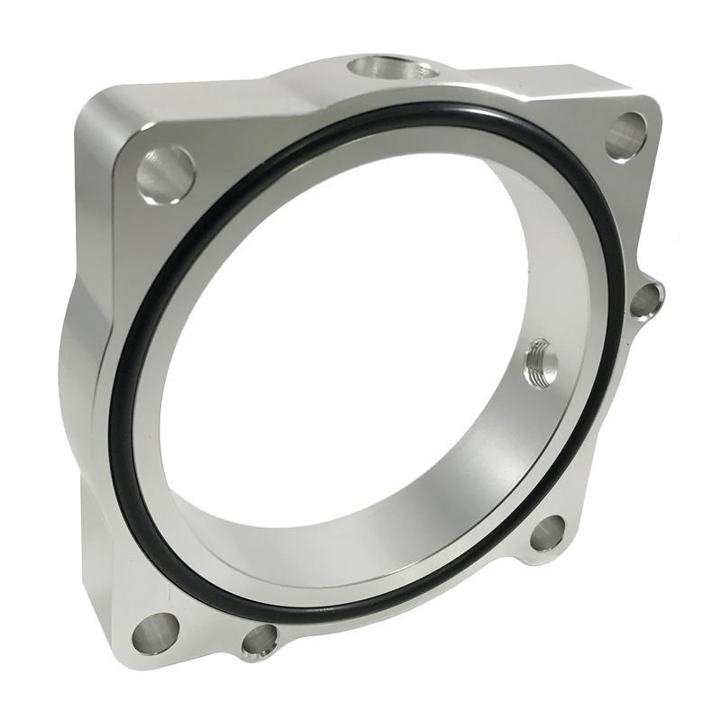 Torque Solution Throttle Body Spacer (Red) Ford F-150 3.5L Ecoboost / 3.7L V6