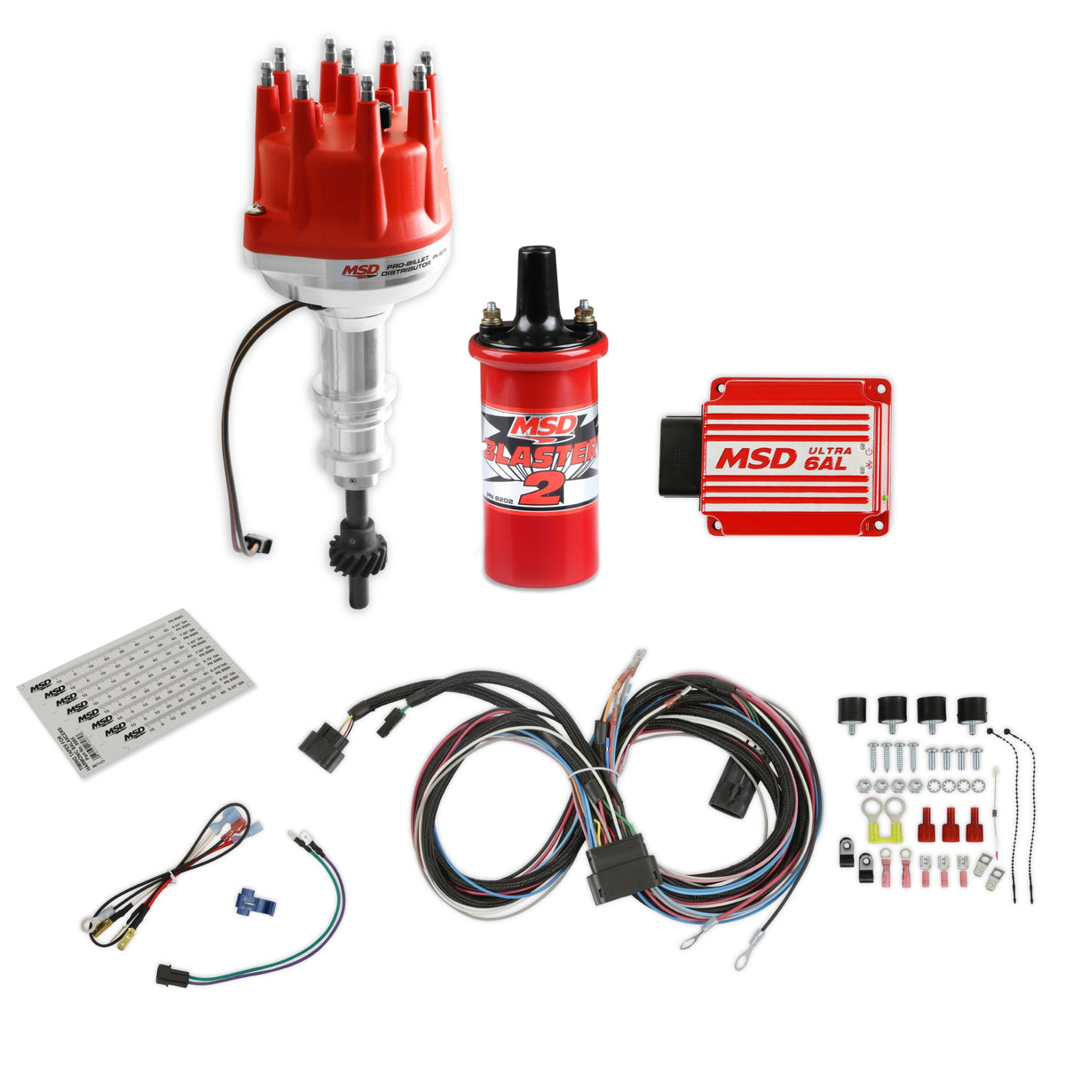 MSD 85791K SBF V-8 Pro-Billet Ignition Bundle