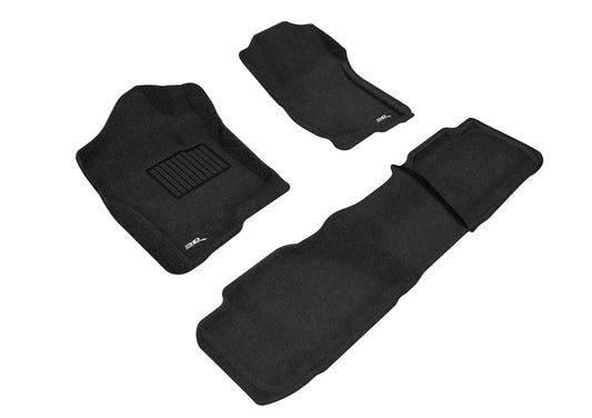 3D MAXpider Elegant Front & Rear Floor Mats for 2007-2014 Chevrolet Tahoe