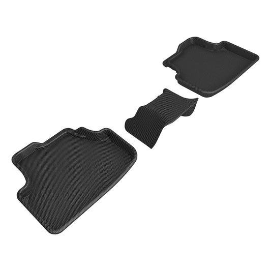 3D MAXpider Kagu Rear Floor Mats for 2022-2026 Audi A3/RS3/S3