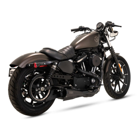 Vance & Hines 47323 Upswept 2-1 PCX Exhaust Black for 2018-2024 Harley-Davidson Softail