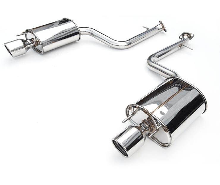 Invidia HS12SSTG3S 12-Up Subaru BRZ Toyota 86 Q300 Rolled S.S. Tips Cat-back Exhaust