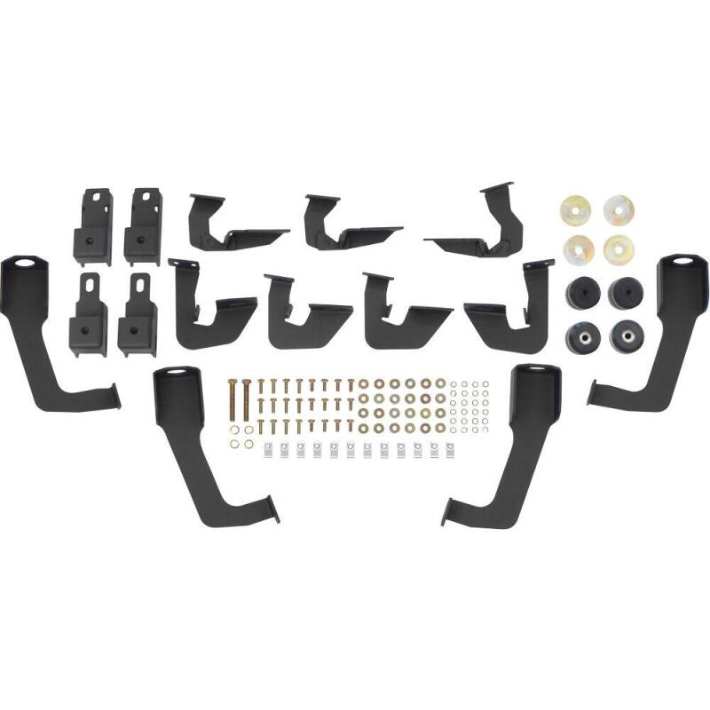 Westin 56-5345752 HDX Nerf Step Bars for 2007-2019 Chevrolet Silverado / GMC Sierra Textured Black