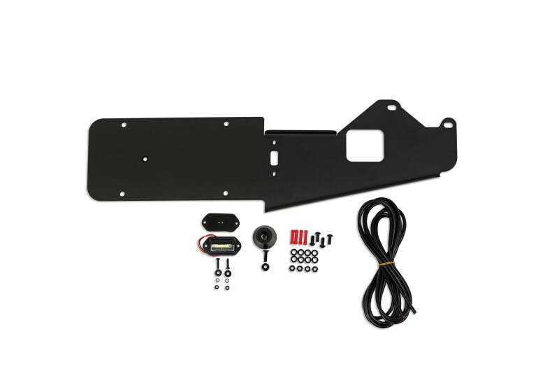 DV8 Offroad 21-23 Ford Bronco Rear License Plate Relocation Bracket - #LPBR-03