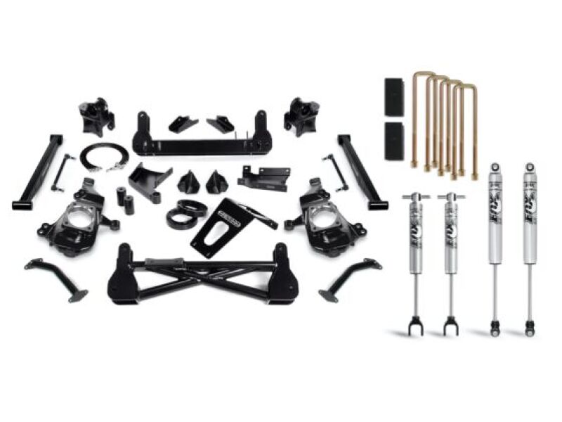 Cognito Motorsports 110-P1032 7-Inch Standard Lift Kit with Fox PSMT 2.0 Shocks for 2020-2024 Chevrolet Silverado / GMC Sierra 2500 HD / 3500 HD