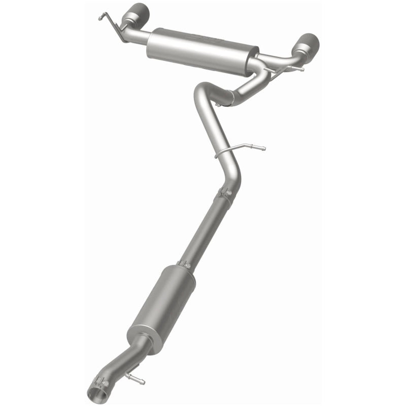 MagnaFlow 19327 Cat-Back 12-16 Jeep Wrangler GT 3.6L V6 Black Tips - #19327