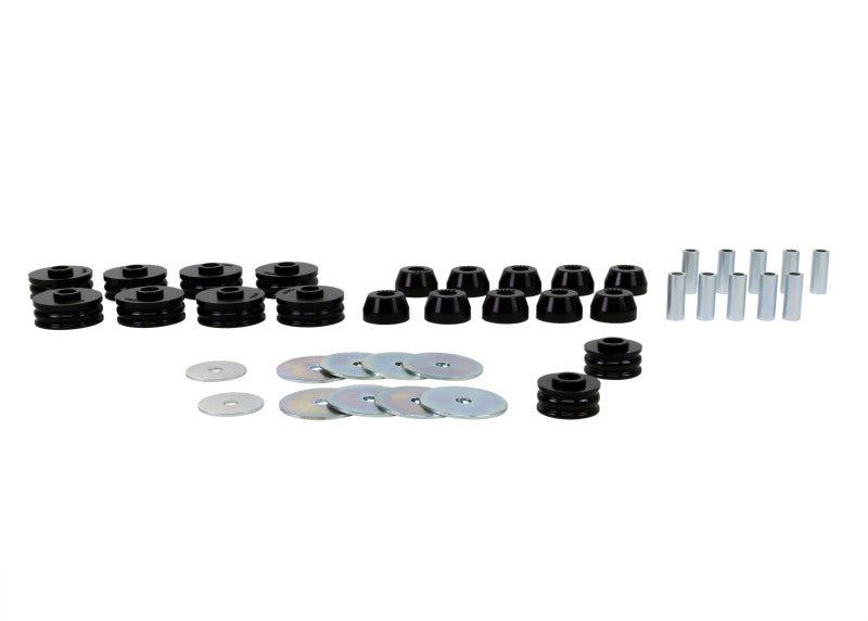 Whiteline W93447 Body Mount Bushing Assembly Kit Front/Rear for 1984-1988 Toyota 4Runner