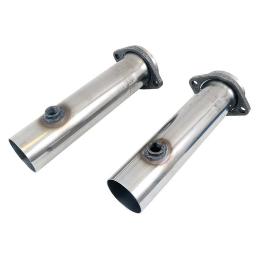 BBK Performance 14680 Flared Exhaust Flow Tubes 2-1/2 in Universal Fit