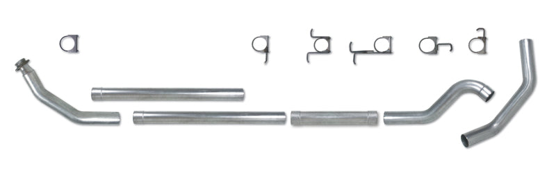 Diamond Eye K4212A-RP 4in Turbo-Back Exhaust Muffler Replacement Pipe - 1994-2002 Dodge Ram 2500/3500 | Aluminized