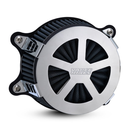 Vance & Hines 71462 Radiant V Intake Chrome for 2017-2025 Harley-Davidson Touring/Softail