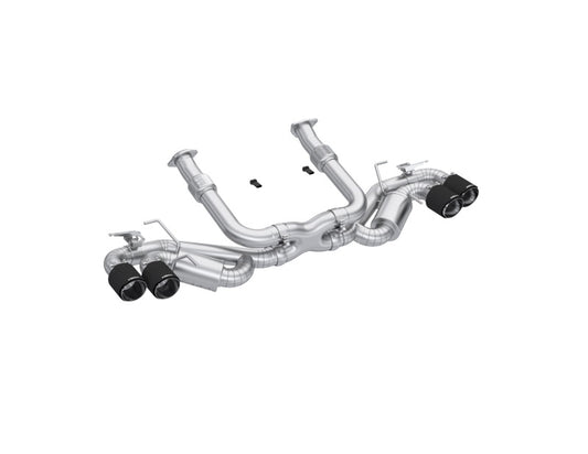 MBRP Corvette C8 3in Active Cat Back Quad Split Rear Exit Exhaust